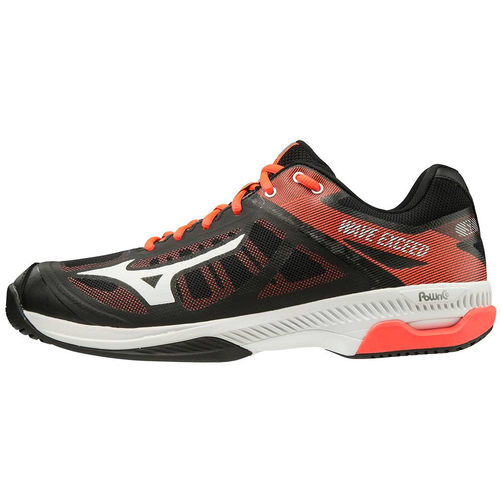 Tenis Netshoes Mizuno Wave Exceed SL AC - Homem - Pretas/Branco - VQROY7804